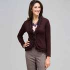 Braid Trimmed Cardigan, Black Multi, small