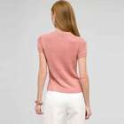 Short Sleeve Cardigan, Cameo & Silver, small