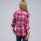 Roll Sleeve Shirt, Multi, small