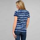 Crew Neck Tee, swiss navy & white, small