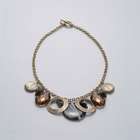Chunky Dangle Necklace, Black, small