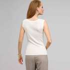 Sleeveless Shell, Ivory, small