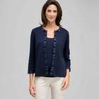 Trimmed Cardigan, Admiral Navy, small