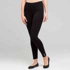 Capri Leggings with Snap Button Detail, Black, small