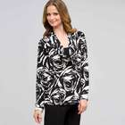 Printed Two-Tops-In-One, Black & Sugar, small