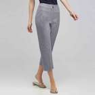 Straight Ankle Pant., Black & White, small