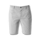Straight Fit Shorts With Button Closure, Gray, small