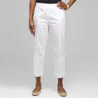 Slim Capri, White, small