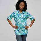 Button Front Shirt, Multi, small