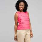 Pleated Shell, Hot Pink, small
