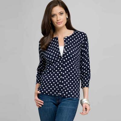 Polka Dot Cardigan