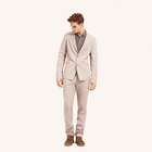 Casual Slim Leg Pants, Grey, small