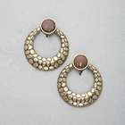 Hoop Clip On Earring, Gold, small
