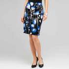 Slim Floral Skirt, Black Multi, small