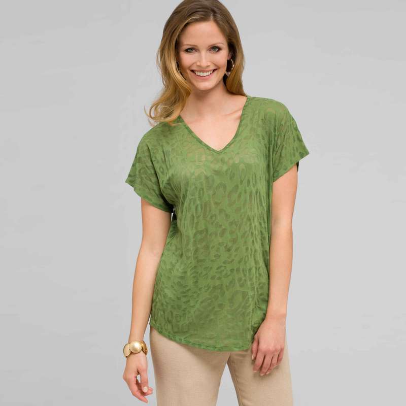 Dolman Tunic, dk sprout, large