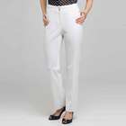 Straight Leg Pant, White, small