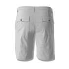 Straight Fit Shorts With Button Closure, Gray, small