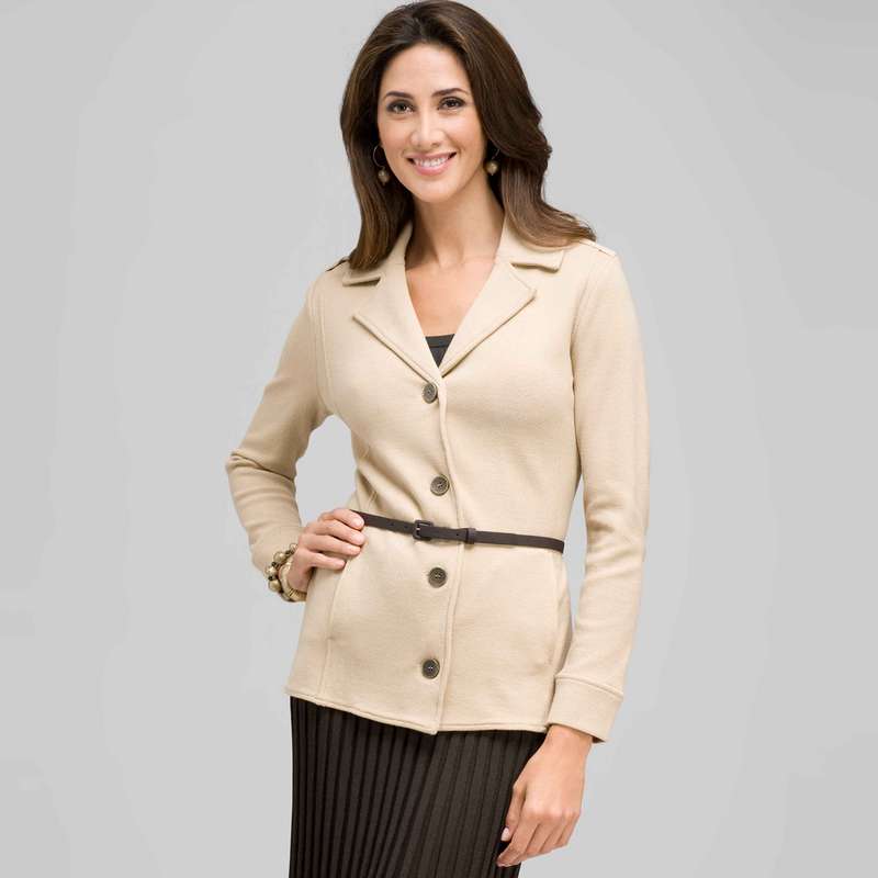 Belted Cardigan, Chino, large
